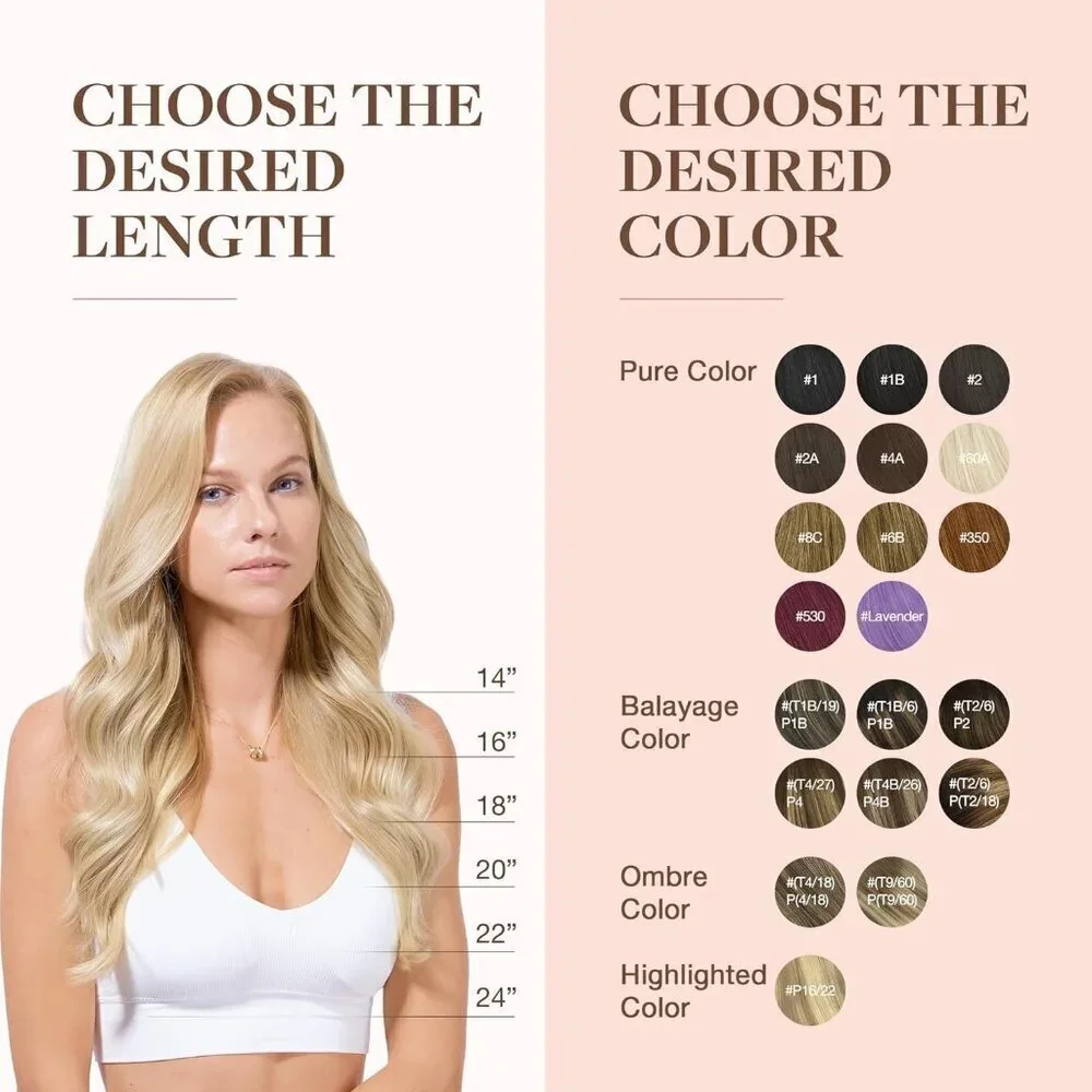 Clip in Hair Extensions Real Human Hair, Remy Human Hair Extensions Clip ins for